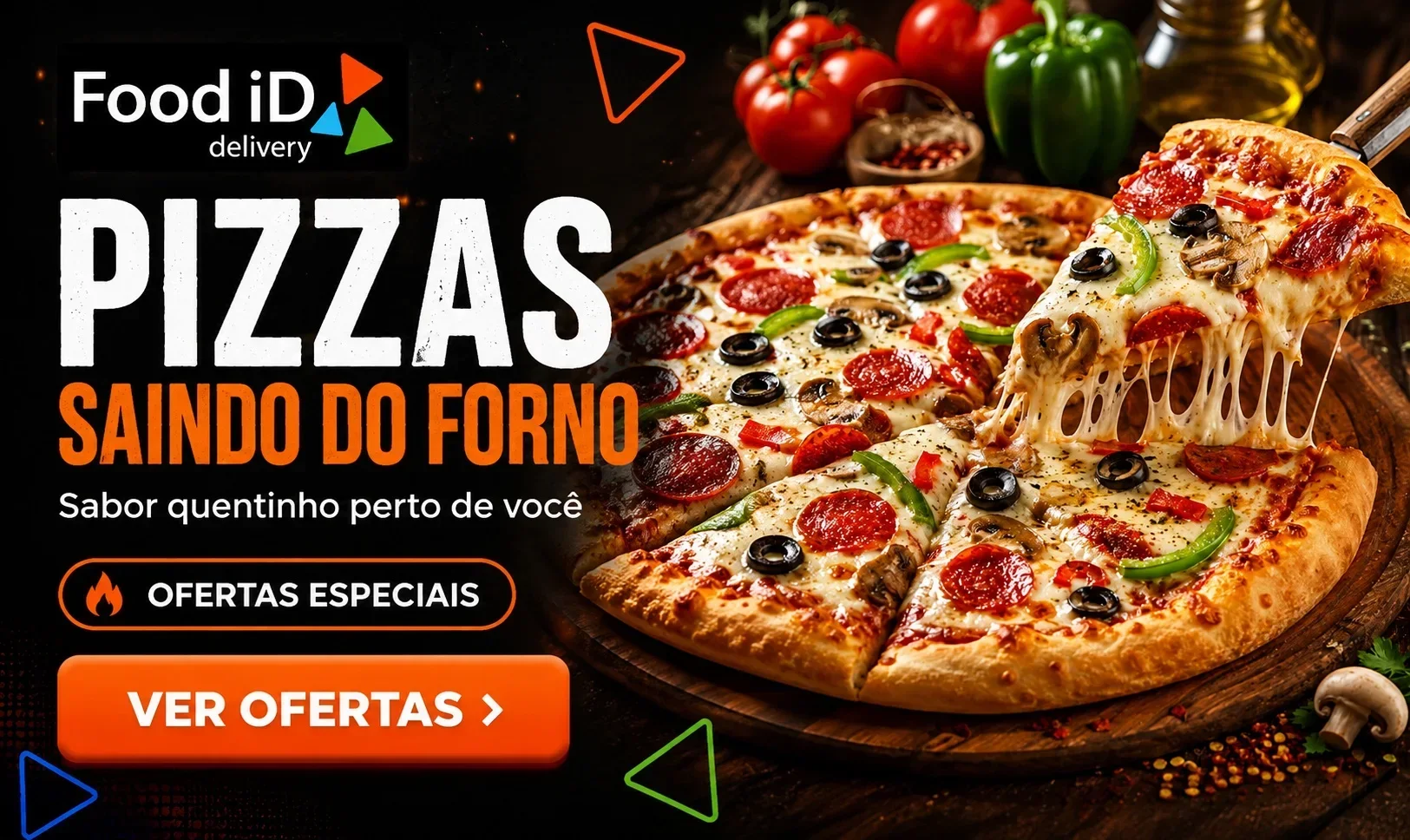 PIZZAS SAINDO DO FORNO